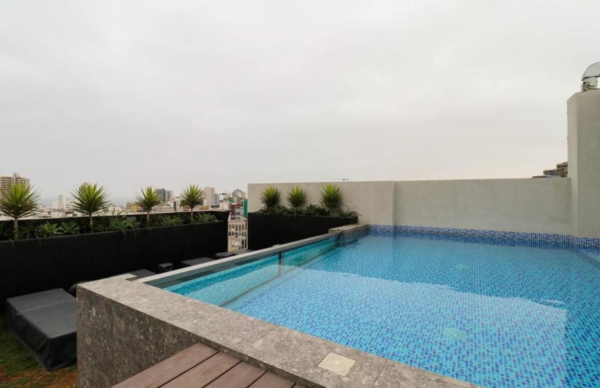 Exclusivo Y Moderno Depa En Miraflores Vista Al Mar Y A La Ciudad Amoblado Apartments 利马 外观 照片
