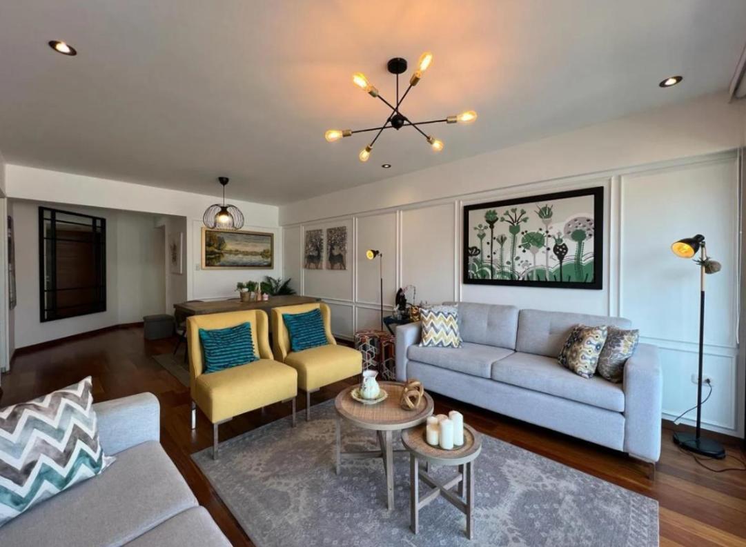 Exclusivo Y Moderno Depa En Miraflores Vista Al Mar Y A La Ciudad Amoblado Apartments 利马 外观 照片