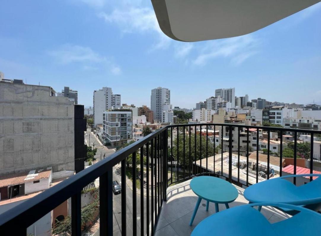 Exclusivo Y Moderno Depa En Miraflores Vista Al Mar Y A La Ciudad Amoblado Apartments 利马 外观 照片