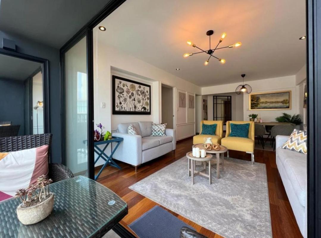 Exclusivo Y Moderno Depa En Miraflores Vista Al Mar Y A La Ciudad Amoblado Apartments 利马 外观 照片