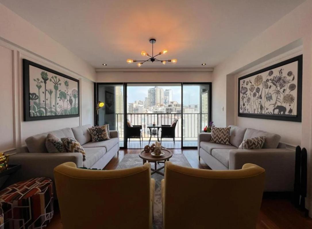 Exclusivo Y Moderno Depa En Miraflores Vista Al Mar Y A La Ciudad Amoblado Apartments 利马 外观 照片