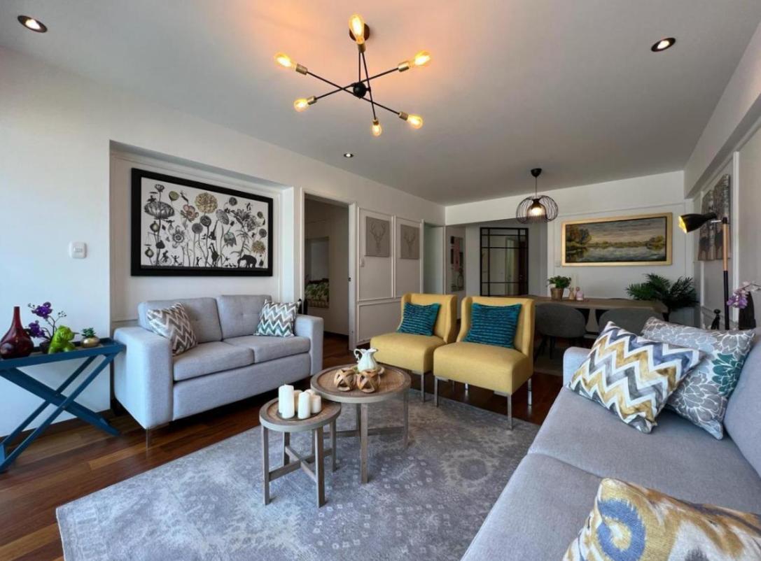 Exclusivo Y Moderno Depa En Miraflores Vista Al Mar Y A La Ciudad Amoblado Apartments 利马 外观 照片