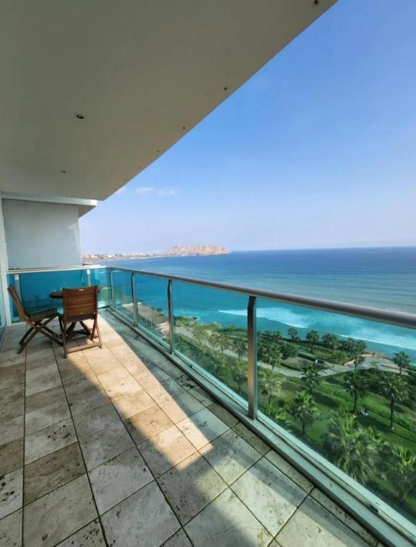 Exclusivo Y Moderno Depa En Miraflores Vista Al Mar Y A La Ciudad Amoblado Apartments 利马 外观 照片